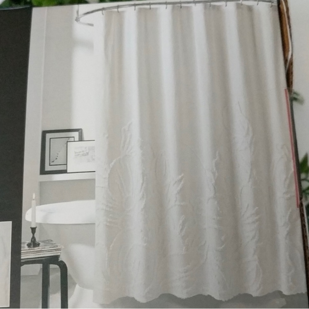 DKNY chenille floral grove curtain